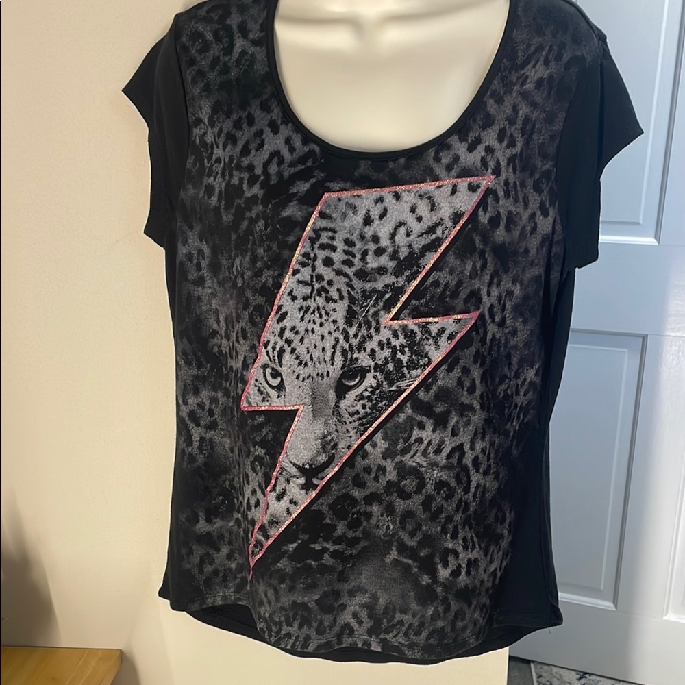 Appropriate Behavior animal print tee shirt